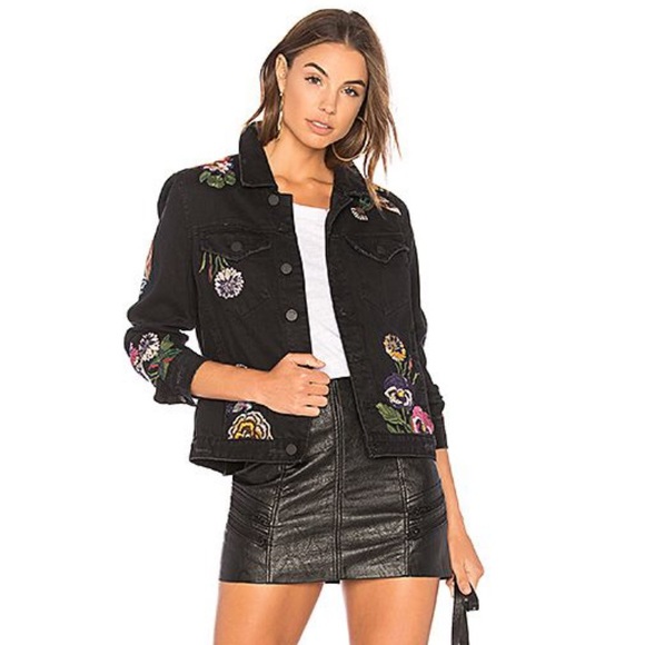 blank nyc black denim jacket